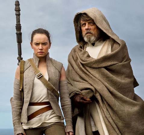 Daisy Ridley in action movie Star War